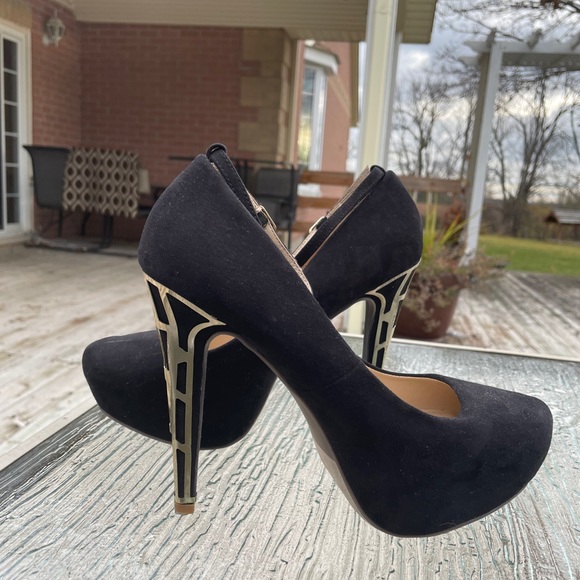 Back platform heels - Picture 2 of 4